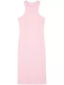 Ioana Ciolacu платье в рубчик, розовый