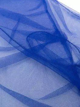 Ioana Ciolacu прозрачные перчатки, синий