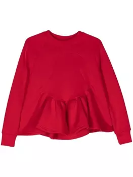 Ioana Ciolacu толстовка Calypso со сборками, красный