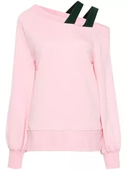 Ioana Ciolacu толстовка Sonia с приспущенными плечами, розовый