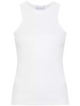 Ioana Ciolacu топ Dove в рубчик, белый