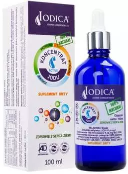 IODICA Натуральный йод Концентрат йода + минералы 100 мл Inna