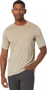 Ionia Мериносовая шерсть Arc'Word с коротким рукавом Arc'teryx, цвет Smoke Bluff