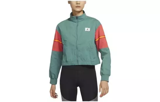 Иорданские женские куртки Jordan, цвет Green