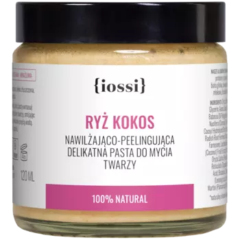 Iossi Ry Kokos увлажняющая и пилинговая нежная паста для умывания лица, 120 мл