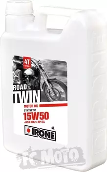 IPONE Road Twin 15W-50 Моторное масло 4 литра,