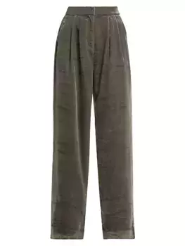 Ирен бархатные брюки Splendid, цвет volvbrn