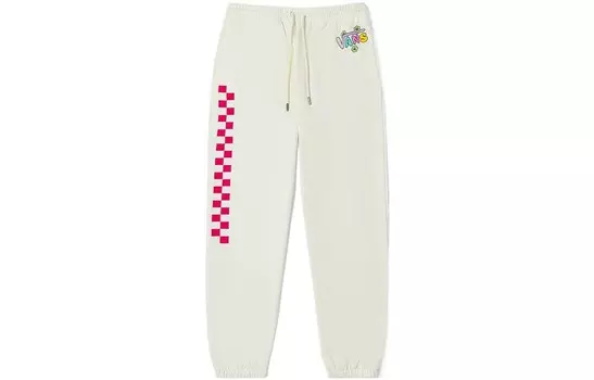 Ireneisgood Трикотажные спортивные штаны женские белые Vans