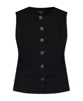 Ирина жилет Rag & Bone, черный