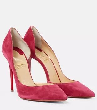 Ириза 100 замшевые лодочки Christian Louboutin, Persan