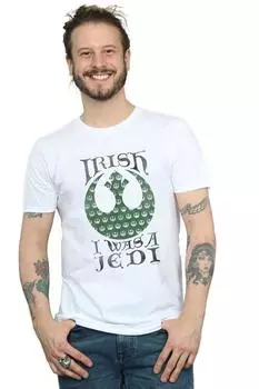 Ирландская футболка «Я был джедаем» Star Wars, белый