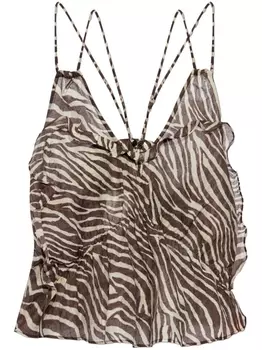 IRO блузка Jovita, коричневый