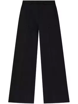 IRO брюки широкого кроя, черный