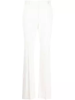 IRO брюки строгого кроя в тонкую полоску, белый