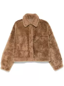 IRO дубленка Nevisa, коричневый