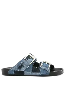 IRO джинсовые шлепанцы Billie, синий