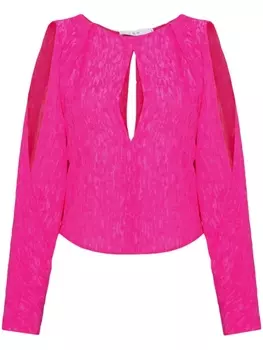 IRO фактурный топ Maurita, розовый