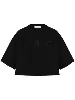 IRO футболка Linda с логотипом, черный