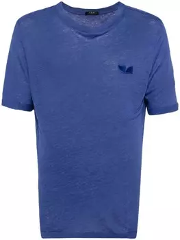 IRO футболка с вышитым логотипом, синий