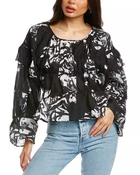 IRO Hilta Топ, черный