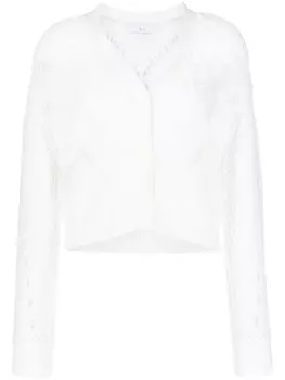 IRO кардиган рыхлой вязки, белый