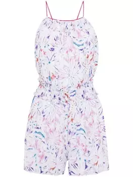 IRO комбинезон с графичным принтом, белый