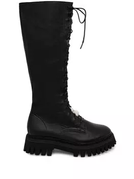 IRO кожаные ботинки, черный