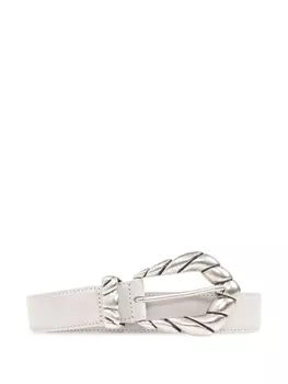 IRO кожаный ремень, белый
