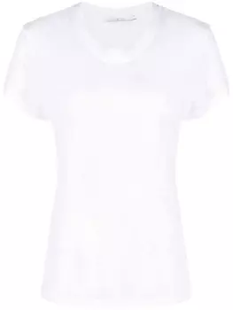 IRO льняная футболка, белый