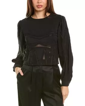 IRO Mirama Топ, черный