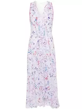 IRO платье миди с цветочным принтом, розовый