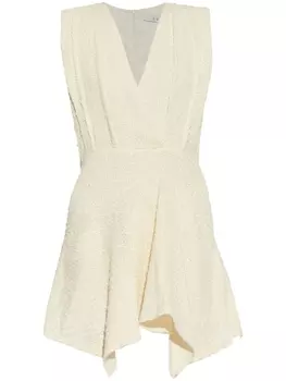 IRO платье мини Sebastia, нейтральный цвет