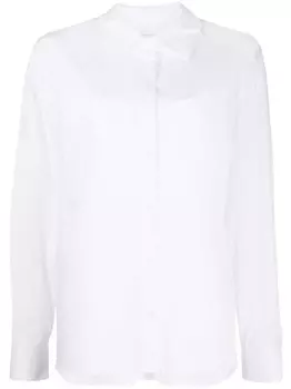 IRO рубашка с косым воротником, белый