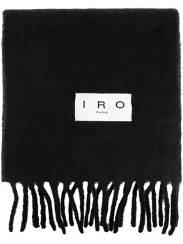 IRO шарф Authie, черный