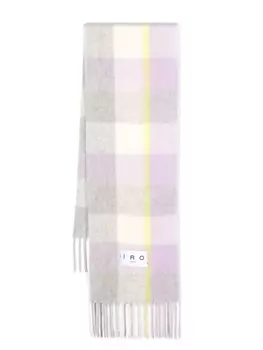 IRO шарф в клетку, фиолетовый