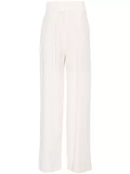 IRO широкие брюки Kairi с завышенной талией, нейтральный цвет