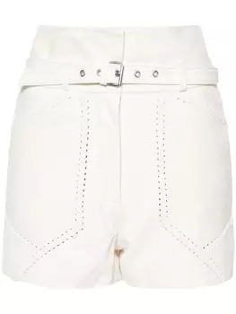 IRO шорты Necati со вставками, белый
