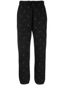 IRO спортивные брюки Ozalee с логотипом, черный