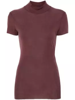 IRO топ с высоким воротником, красный