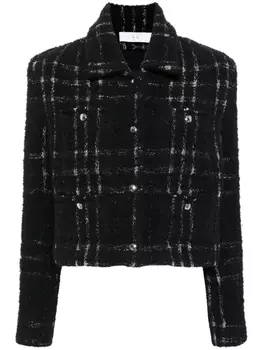 IRO твидовый пиджак, черный