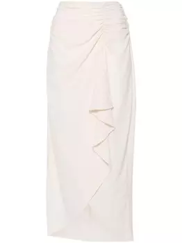 IRO юбка миди Ectra, серый