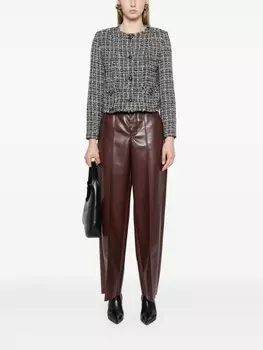 IRO жакет из ткани букле, серый