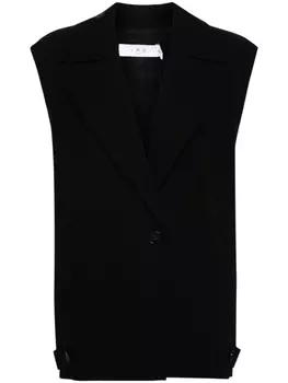 IRO жилет Karine с заостренными лацканами, черный