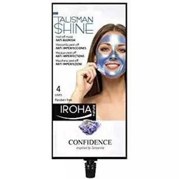 Iroha Nature Маска-пленка для лица Anti-Blemish Peel-Off Blue Face Cleansing Mask Talisman Shine