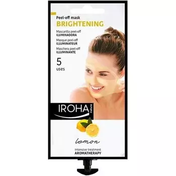 Iroha Radical Day Маска-пленка для лица с лимоном, 25 мл, 3 шт., Iroha Nature