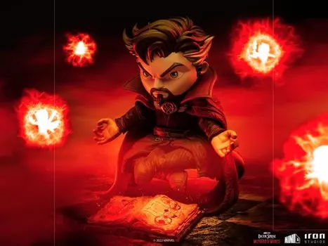 Iron Studios - Minico - Marvel Doctor Strange MoM - Статуя Стивена Стрэнджа из ПВХ (сетка) Inna marka