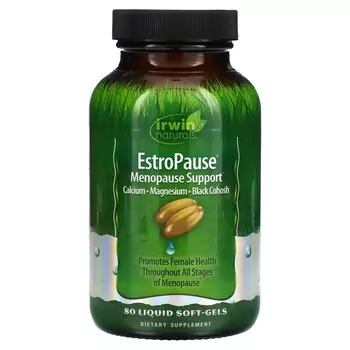 Irwin Naturals EstroPause поддержка в период менопаузы 80 капсул