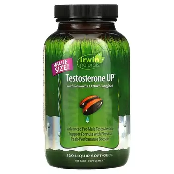 Irwin Naturals Тестостерон UP 120 софтгелей