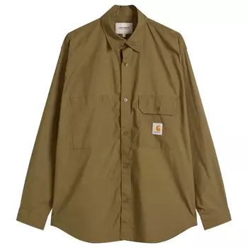 Ирвин верхняя рубашка Carhartt Wip, цвет turtle