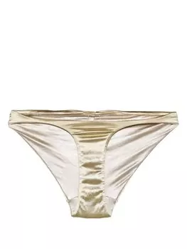 Isa Boulder плавки бикини с сердечками, золотистый